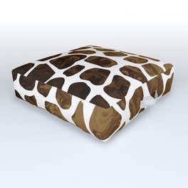 Giraffe Spots Outdoor Floor Cushion | Homedecor, Animalmarkings, Decorative, Giraffespots, Digital, Decorating, Giraffe, Wildlife, Safariprints, Brownspots 