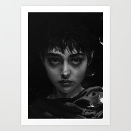 The Branded Girl Art Print