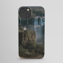 Brazil Photography - The Famous Iguazu Falls In The Jungle iPhone Case