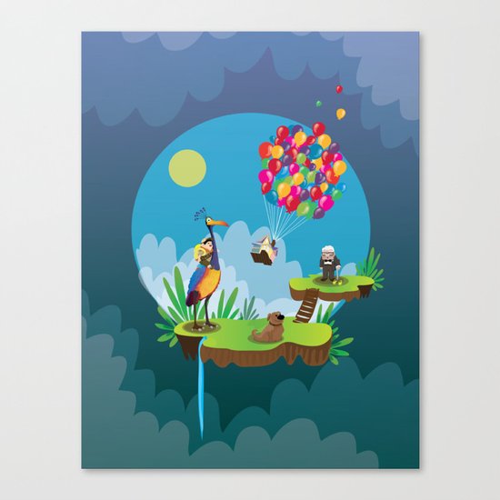 UP Canvas Print