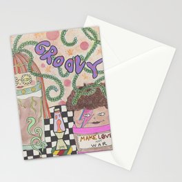 Groovy Plant Lady Stationery Cards