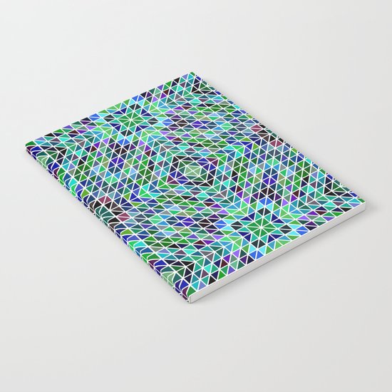 Kaleidoscope mosaic Notebook