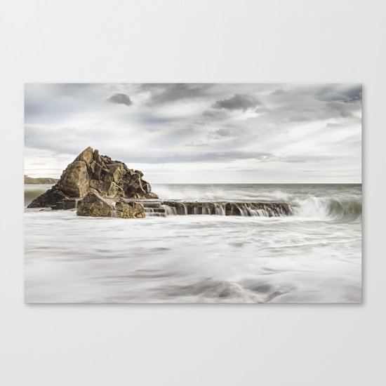Ocean Sorm 4 Canvas Print