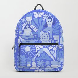 Yoga Blue Backpack