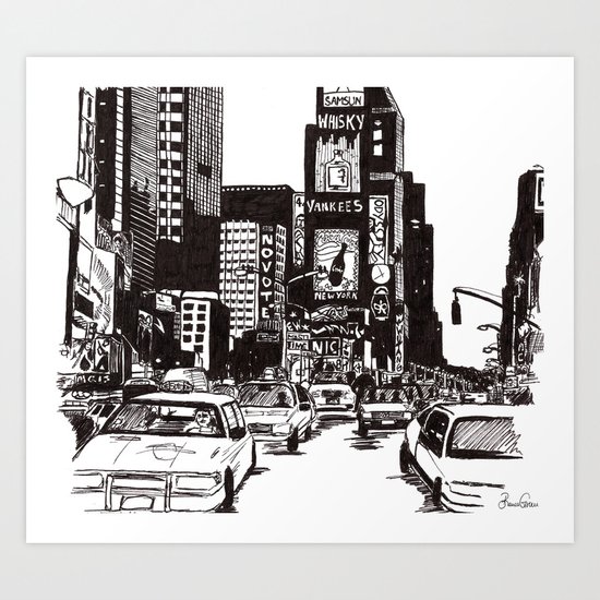 New York New York Art Print