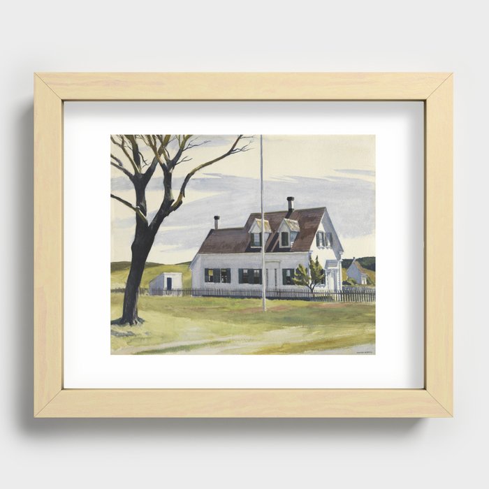 Edward Hopper Recessed Framed Print