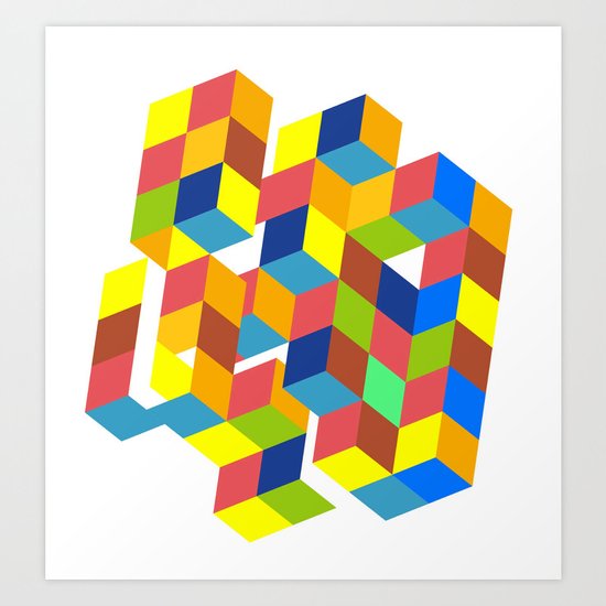 KALEIDOSCOPIC Art Print