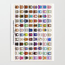 Furby Collection Poster