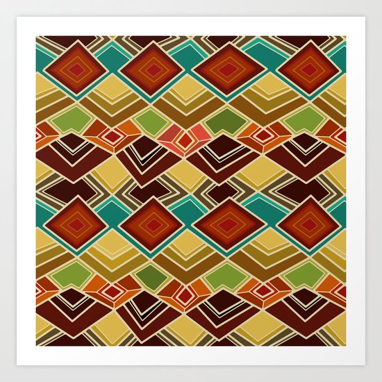 raffia Art Print