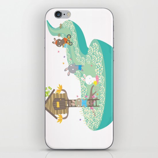 tree house iPhone & iPod Skin