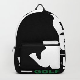 Golf Golfer Golf Club Golf Ball Backpack