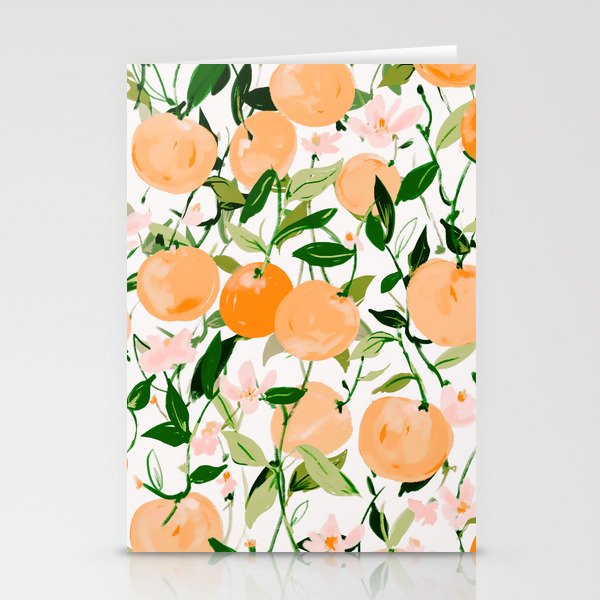 Spring Clementines Stationery Cards