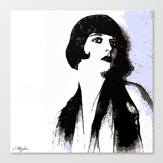 LOUISE BROOKS: MY LOVE IS ALL I HAVE TO GIVE Canvas Print