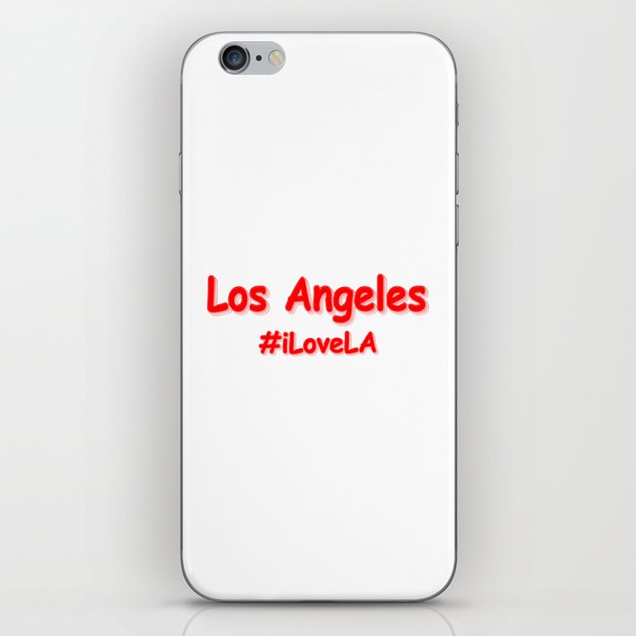 "#iLoveLA" Cute Design. Buy Now iPhone Skin