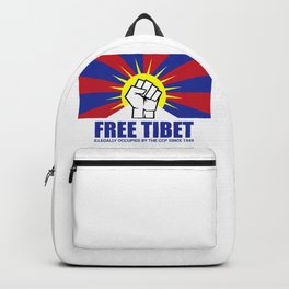Free Tibet; Occupied since 1949 Backpack | Tibet, 1949, Buddhism, Anticcp, Free, Ccp, Illegaloccupation, Digital, Illegal, Graphicdesign 