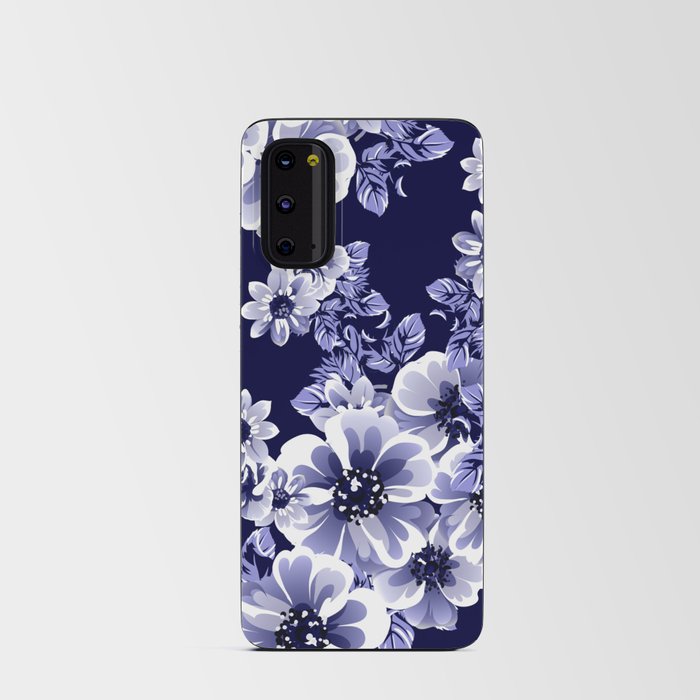 Flower design. Elegance seamless pattern.  Android Card Case