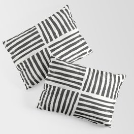 Rook in Black and White Pillow Sham