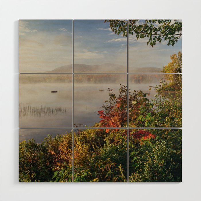 Fall Colors in New England Wood Wall Art