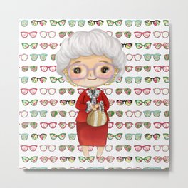 Golden Girls - Sofia Sees Everything  Metal Print
