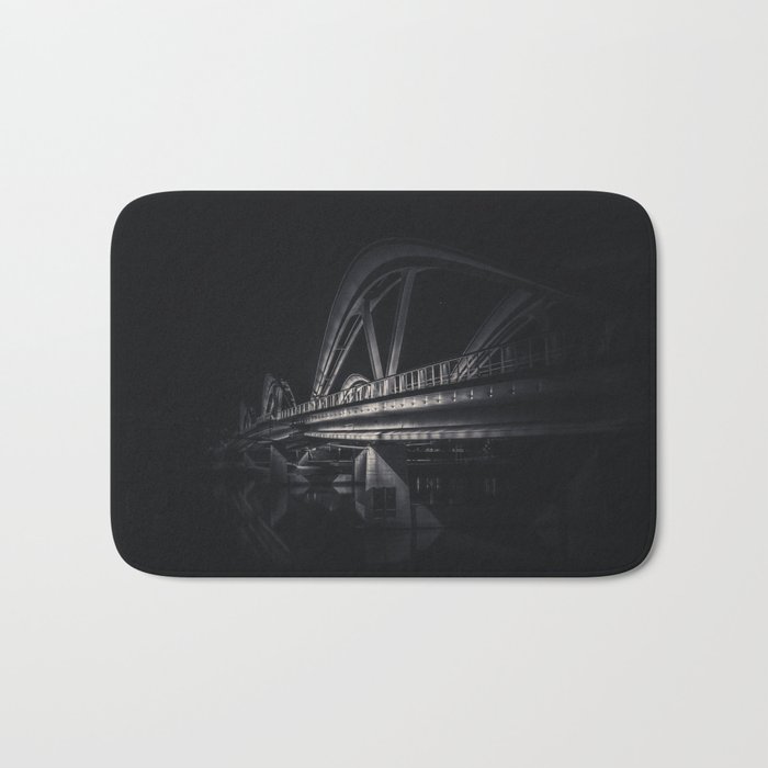 Linz railway bridge Bath Mat