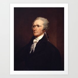 Alexander Hamilton by John Trumbull Art Print