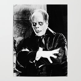 Lon Chaney || classic horror movie Poster