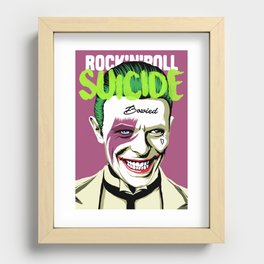 Rock'n'Roll Suicide Recessed Framed Print