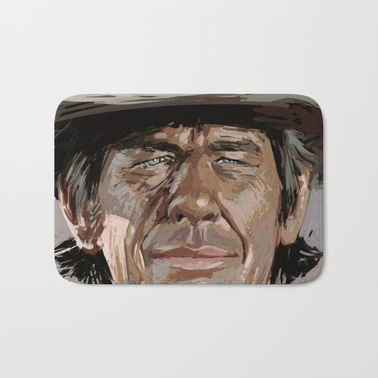 Harmonica Man Bath Mat