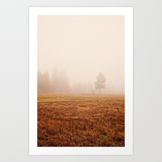 Morning Fog Art Print