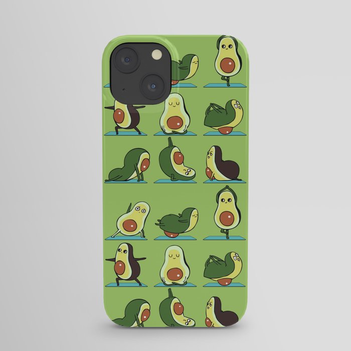 Avocado Yoga iPhone Case