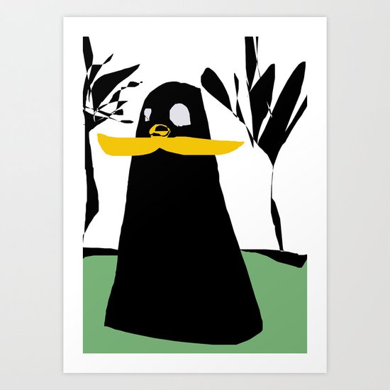 Movember Art Print