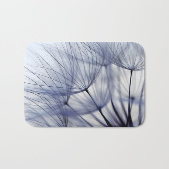 Dandelion In Blue No.2 Bath Mat