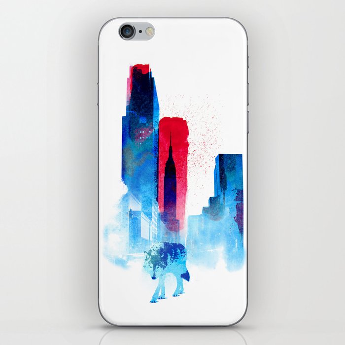 The wolf of the City iPhone Skin