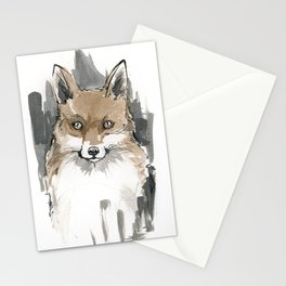 Fox Stationery Card