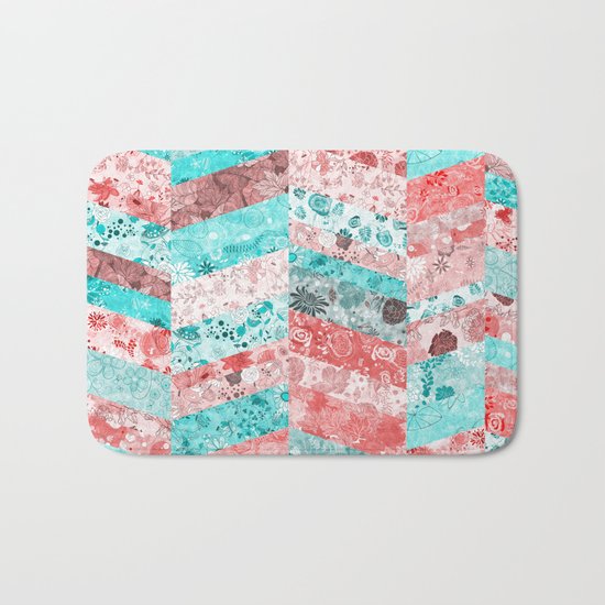 Paris Pattern Bath Mat