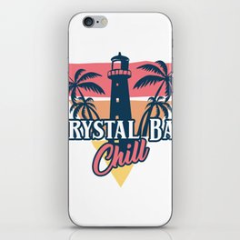 Crystal Bay chill iPhone Skin