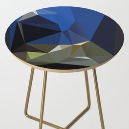 Abstract Dimly Lit Corner Side Table