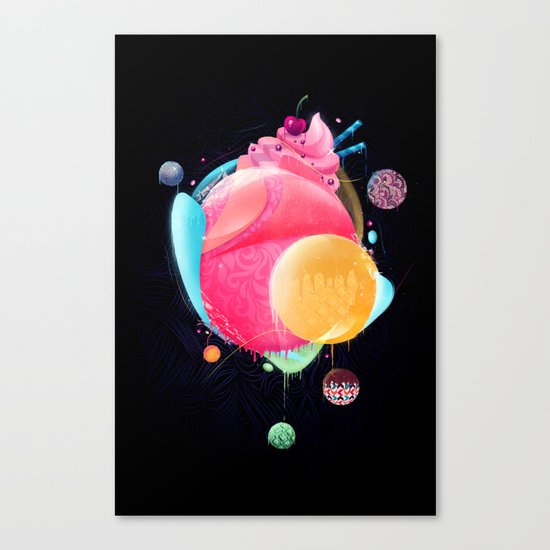 Sunday Candy Canvas Print