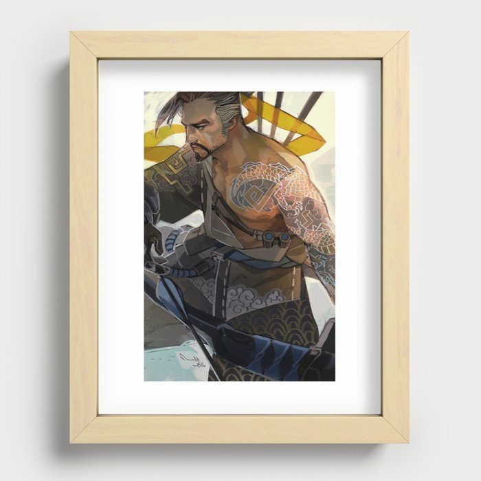 Hanzo Recessed Framed Print