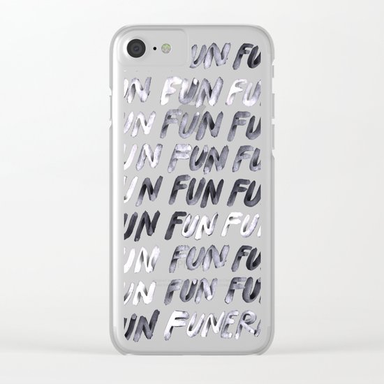 THAT'S LIFE Clear iPhone Case