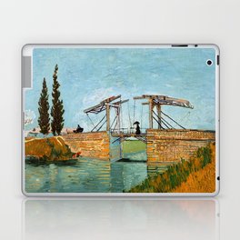 Vincent van Gogh "Langlois Bridge at Arles" Laptop Skin