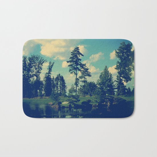 Yesterday Evening at the Lake Bath Mat