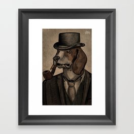 The Elegant Beagle Framed Art Print