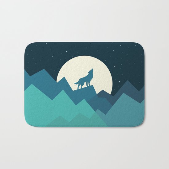 Keep The Wild In You Bath Mat
