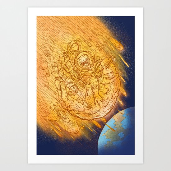 Extinction Prevention Squad Art Print