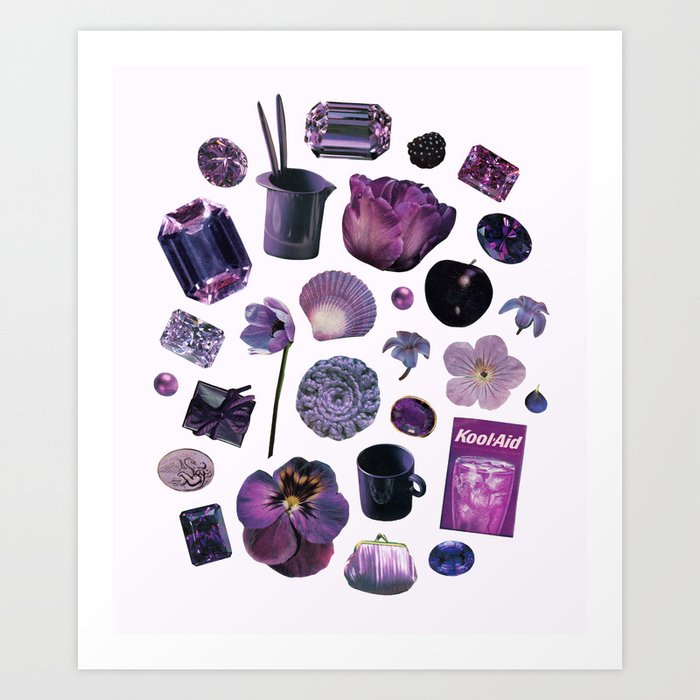 Discover the motif PURPLE by Beth Hoeckel as a print at TOPPOSTER