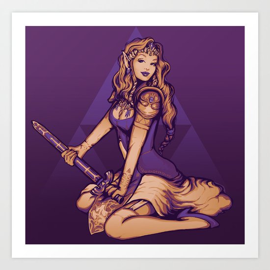 It's Dangerous to Go Alone! Art Print