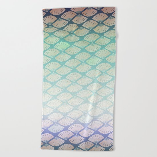 Wind Pattern Beach Towel