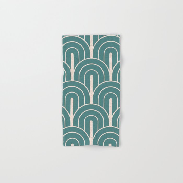 Art Deco Fan Pattern 838 Hand & Bath Towel