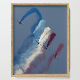 Red Arrows Serving Tray